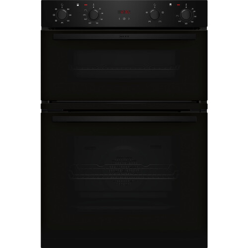 Neff N30 U1DCC0AK3B Built in Electric Double Oven, Black