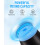 Mini Vortex Mixer, Paint Shaker with extra Silicone Cap, 3000RPM, For Lab Mixing 2