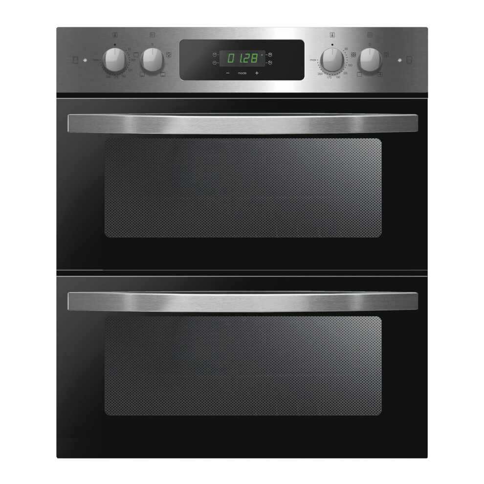 Candy Fci7d405x Electric Built-Under Double Oven - Black & Stainless Steel, Stainless Steel - Image 5