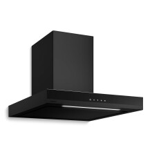 Klarstein Velaire Cooker Hood 60cm - 600 m³/h Airflow, A++ Energy, Touch Control, LED, Quiet, Wall-Mount, Recirculating & Ducted, Filter Included, Ki