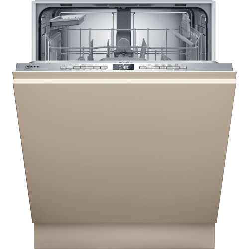 Neff NEFF N50 S175HTX14G Fully Integrated Full Size Dishwasher- Silver Control Panel