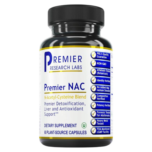 Premier Research Labs Premier Research Labs Premier NAC 60 Veg Capsules