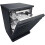 LG LG DF587HMS 14 Place Settings TrueSteam Dishwasher - Matte Black 1