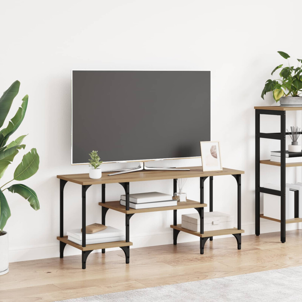 Vidaxl Tv Cabinet Artisan Oak 102 X 35 X 45.5 Cm