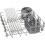 Neff NEFF N50 S175HTX14G Fully Integrated Full Size Dishwasher- Silver Control Panel 8
