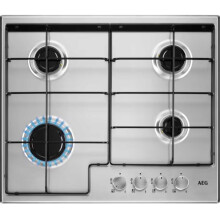 AEG AEG HGX6400SM 949641063 hob Stainless steel Built-in 60 cm Gas 4 zone(s)