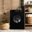 MONTPELLIER Montpellier MDAWM1014K Black 10KG Washing Machine 1