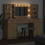 VidaXL vidaXL Dressing Table Set with Shelf 3 pcs Artisan Oak Engineered Wood 4