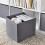 IKEA KALLAX 8 Cube Shelf with 4 Boxes 77x39x147 cm 2
