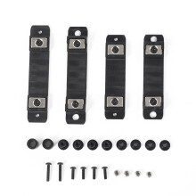 Supports de Corps de Support de Colonne une Coque MagnéTique pour 1/10 TéLéCommandéE Voiture sur Chenilles TRX4 TRX6 G63 PièCes de Mise une