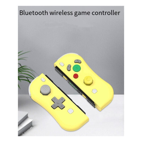 For  Wireless Joypad Controller with RGB Lamp Game Console L/R Handle Grip  Gaming Controller B 1