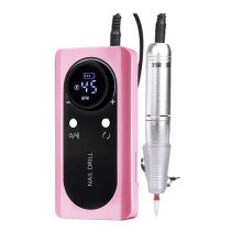 Ponceuse à Ongles à Faible Bruit, Machine Professionnelle pour Enlever le Vernis à Ongles, Outil de Salon de Manucure, Rose