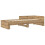 VidaXL vidaXL Bed Frame with Headboard Artisan Oak 80 x 200 cm 5