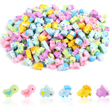Grote verpakking dinosaurus mini-gummetjes (500 stuks) - Leuke dinosaurus-gummetjes voor beloningen in de klas en als cadeautjes voor kinderfeestjes