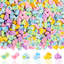 240Pcs Cute Dinosaur Mini Erasers Bulk - Dino Desk Pets, Classroom Rewards & School Supplies for Kids