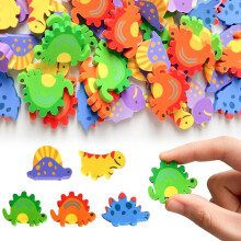 200 gomme da cancellare a forma di dinosauro in stile cartone animato - Accessori per la scrivania dei bambini, premi per la class