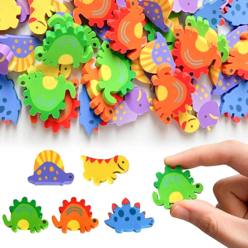 150 τεμάχια χαριτωμένες γόμες μολυβιών με δεινόσαυρους σε χύμα συσκε