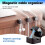 12 τεμάχια μαγνητική οργάνωση καλωδίων - ρυθμιζόμενα αυτοκόλλητα κ 2