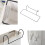 Κρεμαστό καλάθι οργάνωσης κομοδίνου από καμβά για κουκέτες - Κρεμασ 3