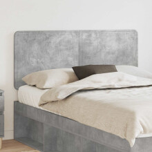 vidaXL Headboard Concrete Grey Engineered wood
