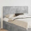 VidaXL vidaXL Headboard Concrete Grey Engineered wood 1