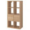 KALLAX Black-brown 8 Cube Unit with Doors 77x147cm 1
