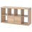 KALLAX Black-brown 8 Cube Unit with Doors 77x147cm 3
