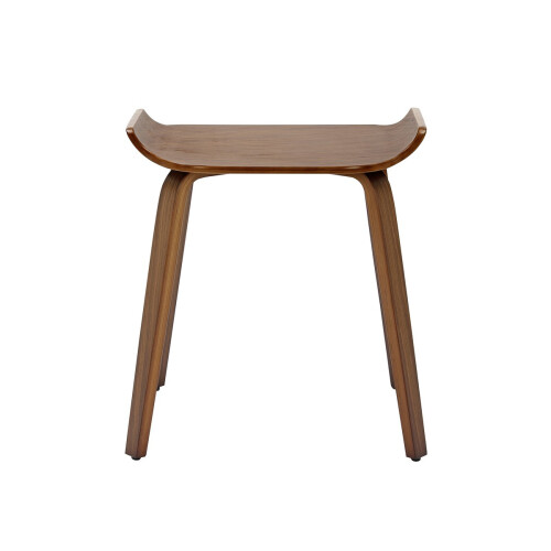 Signature Side table in walnut finish, H53.5 cm - ANATOLE