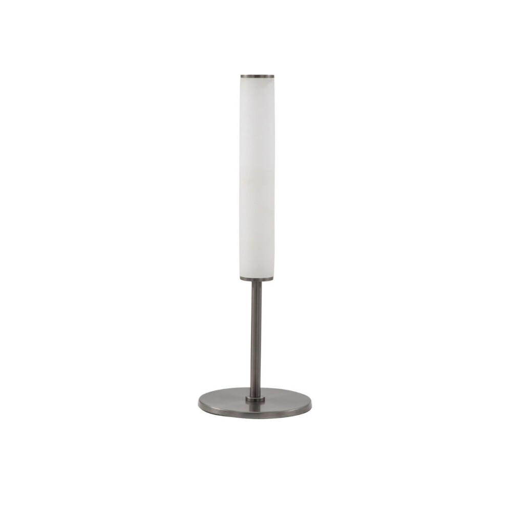 Signature Table Lamp In Alabaster And Metal, H59 Cm - Montaigne