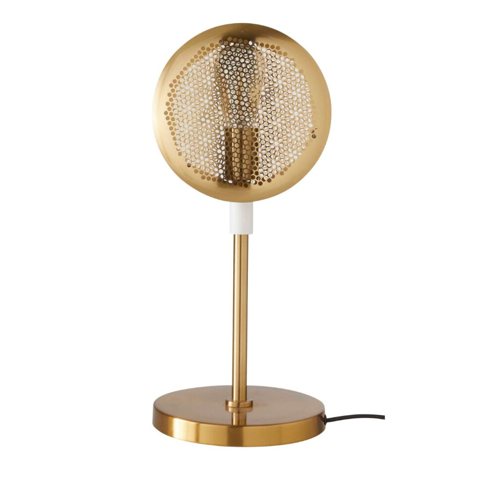 Signature Medium Gold Table Lamp, 50Cm High, Sonik