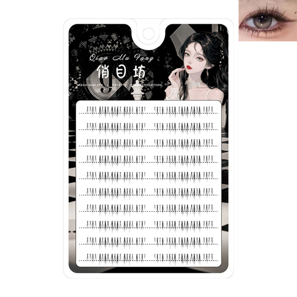Creation-3C Reusable Bottom Eyelash Clusters - Natural Look