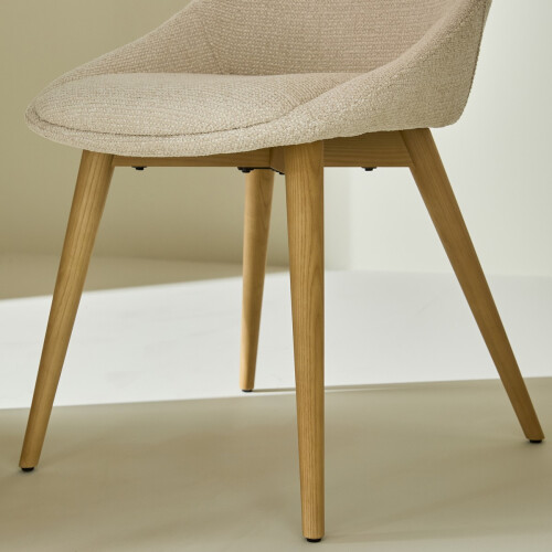 Signature ALBA ecru upholstered chair 2