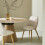 Signature ALBA ecru upholstered chair 7
