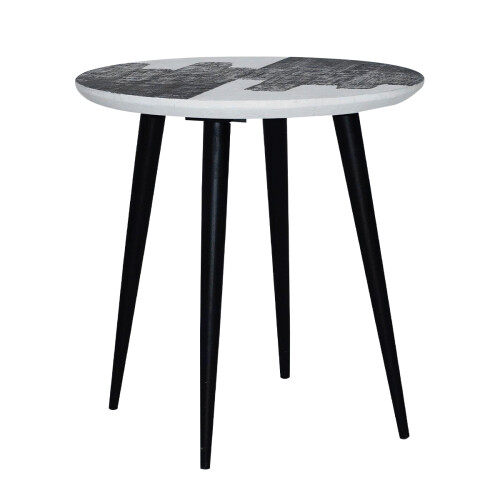 Signature Side Table H52 cm - Abstract 1