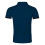 Camisas Masculinas de Golfe com Modelagem Regular e Tecido Elástico Azul Jeans 5XL 2