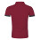 Camisas Masculinas de Golfe com Modelagem Regular e Tecido Elástico Vinho Tinto XXL 2