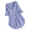 Womens Striped Button Down Shirts Classic Long Sleeve Stylish Collared Work Blouses Tops Deep  L 1