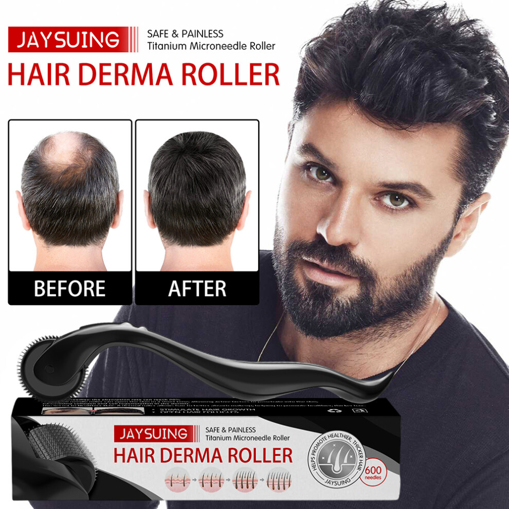 Roc-Electron 600 Needle Beard Roller 0.25Mm For Hair Growth