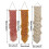 3Pcs Macrame Baseball Hat Rack Boho Hand Woven Cap Hanger Wall Mounted Organizer 7