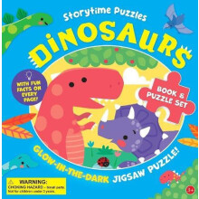 Storytime Puzzle Dinosaur by Rae Lee Hardcover Book