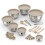 31Pcs Stainless Steel Mixing Bowl Set with Lids Nesting Prep Salad Baking 1