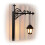 Vintage Library Lantern Bookshelf Light,  Hanging Lamp Warm LED Decor 1