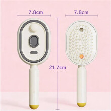 Electric Sprays Air Cushion Massage Comb Electric Steam Brushs for Hair Rechargeable Steam Hair Straightener C