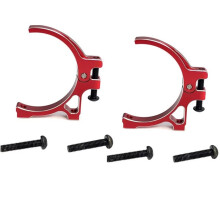 Ventilador de Enfriamiento para Motor RC de 30x30mm con Soporte de Aluminio para Coche RC 1/10 Motor Cepillado 540 550 Motor Sin Escobillas 3650 3660