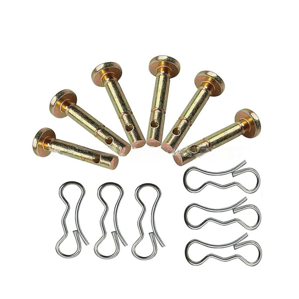 10 Pcs 738-04124A Shear Pins & 10 Pcs 714-04040 Cotter Pins Kit, For Mtd Cub Cadet Troy Bilt Snow Blowers 6032839196436