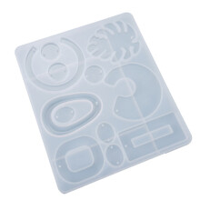 2St Silicone Mold DIY Oorbellen Hanger Mal Voor Sieraden