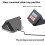 Desktop Display Stand for Stream Deck  6 Keys Keyboard, Desk Bracket Non-Slip Base for Stream Deck  Black 3