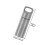 1Rvs Waterdichte Camping Medicijnhouder Sleutelhanger 2