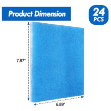 24er Pack Trocknerfilter Ersatz, Vorgefertigte Tragbare Trocknerfilter für das FUNMAS Innen-Trocknerabluftsystem