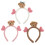 3St Liefdevol Haaraccessoire Beer Oren Hoofdband Voor Feest 1